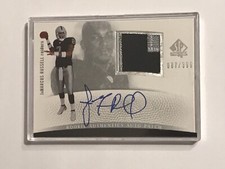 2007 SP Authentic Jamarcus Russell Auto RC 87/399 Autograph Patch Card #292