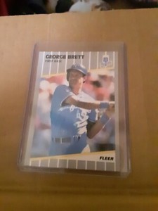 1989 Fleer - #277 George Brett
