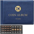 Collection Coin Supplies Book Holder for Collectors, 312 Pockets Coins Collecti