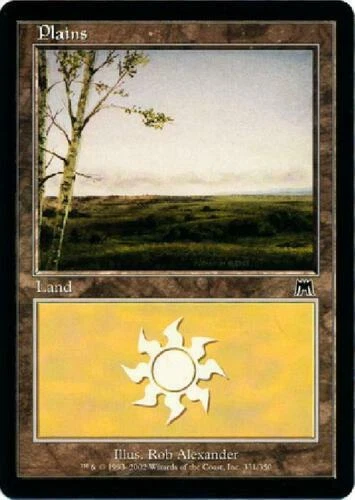 Spanish Plains (Llanura) 331 Onslaught Moderate Play MTG Magic DNA GAMES - Image 1 of 1