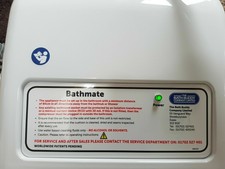 Bathmate Bath Buddy Inflatable Bath Lift Seat, Remote
