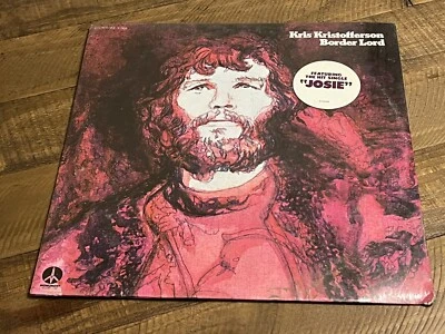 KRIS KRISTOFFERSON, BORDER LORD With Hype Sticker USA New Old Stock Sealed LP -B - Image 1 of 4