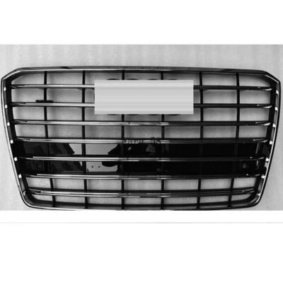 Parrilla de parachoques delantero brillante del radiador para Audi A8 Sline 2015 2016 2017 Foto 1 de 4