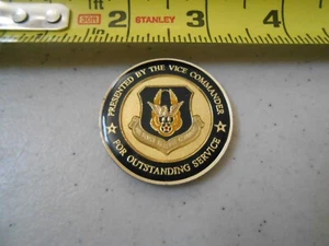 RARE AIR FORCE RESERVE VICE COMMANDER USAF MILITARY CHALLENGE COIN CMS - Picture 1 of 3