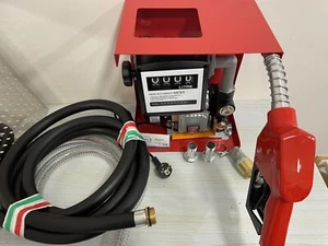 Elettropompa Diesel Gasolio Travaso Pompa 60L/min 220V Pistola Automatica - Imagen 1 de 5