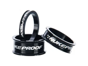 Nukeproof Turbine Alloy Headset Spacer Pack 1 1/8" - Black - Picture 1 of 1