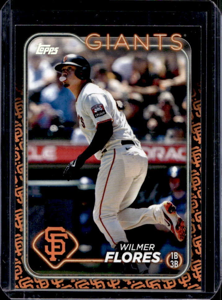 2024 Topps Series 1 Wilmer Flores Team Color Border #234 Giants