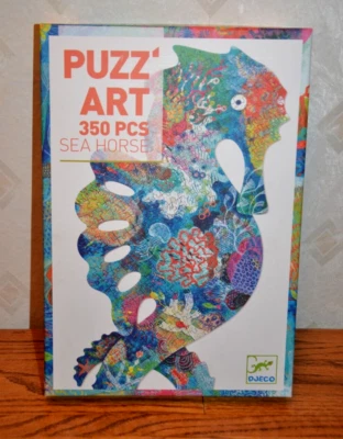 Rompecabezas Sea Horse 350 piezas PUZZ' ART de DJECO, 30X68 cm o 11,8"x26,8" Foto 1 de 2