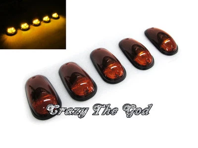 CS- 3 PCS * Ram 1500/2500/3500 2002-2011 Cab Roof Light LED Yellow for Dodge - Image 1 of 4