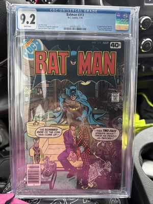 Batman #313 CGC 9.2 WP July 1979 DC Comics 4068301007 - Image 1 of 2