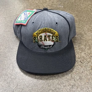 VINTAGE 90s The Game Pittsburgh Pirates Snapback Hat Collectors Series 1992 NWT - Picture 1 of 6