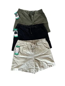 3 Pairs Ladies Cargo Shorts - Picture 1 of 2