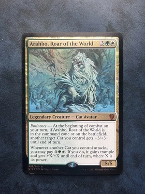 Magic the Gathering Arahbo, Roar of the World Foil  - Image 1 of 2