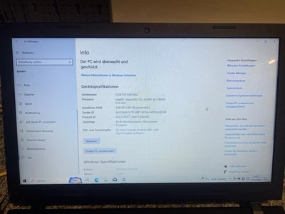 Lenovo IdeaPad 100-15IBY 240GB 4GB 1,83GHz Notebook Laptop Win.10 15,6" DVD HDMI - Bild 1 von 4
