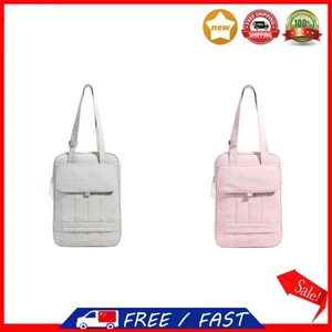 15-Inch Laptop Shoulder Bag Shockproof Nylon Tablet Sleeve Bag (Light Grey) - Afbeelding 1 van 10