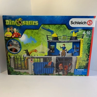 Schleich Gran Estación de Investigación de Dinosaurios Juguete Juego 33 Piezas 41462 Nuevo Foto 1 de 4