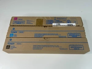 Konica Minolta TN-514M, TN-514C, TN-514K Toner Cartridge bizhub C458 - Afbeelding 1 van 2