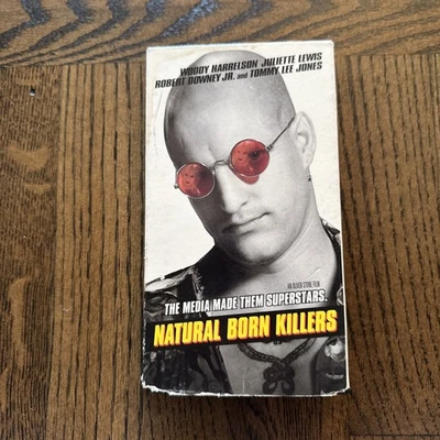Natural Born Killers VHS Warner Home Video 1995 Cult - Tested - Image 1 of 4
