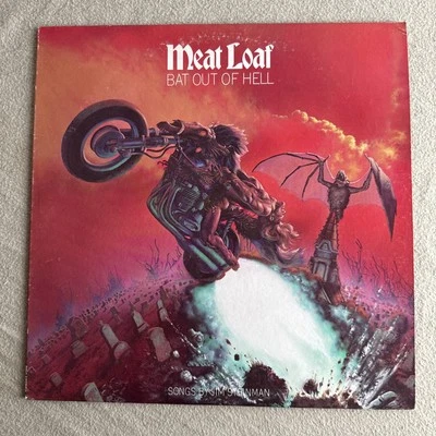 Meatloaf Bat Out Of Hell Vinyl LP (1977) AL 34974 - Excellent Condition Foto 1 de 4