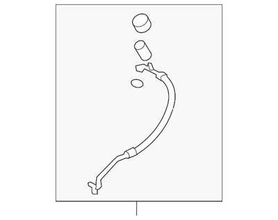 Manguera de descarga original Subaru 73424VA000 Foto 1 de 2