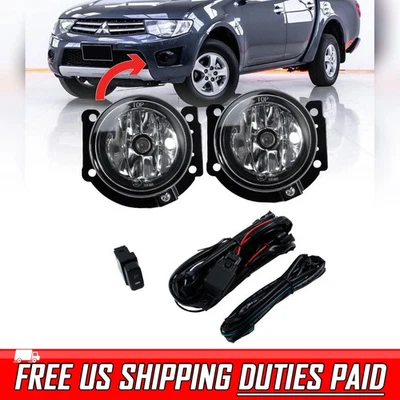 For Mitsubishi L200 Triton Montero Sport Challenger 2009-14 Spot Fog Light Lamp - Imagem 1 de 4