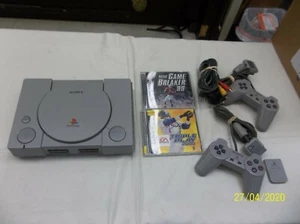 Sony PlayStation 1 Console (SCPH-5501) Complete W/ 2 Controllers M /CARD 2 GAMES - Picture 1 of 2