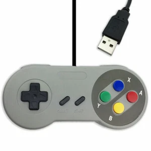 USB Controller Emulator Game Pad PAD For Super Nintendo SNES PC Mac NES Windows - Picture 1 of 7