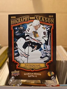 2009-10 Upper Deck Biography of a Season #BOS13 Marian Hossa - Picture 1 of 2