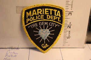 police patch   MARIETTA POLICE GEORGIA - Picture 1 of 1