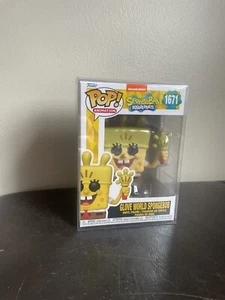 Funko POP! Animación: Bob Esponja Pantalones Cuadrados - Guante Mundo Bob Esponja #1671 - Imagen 1 de 10