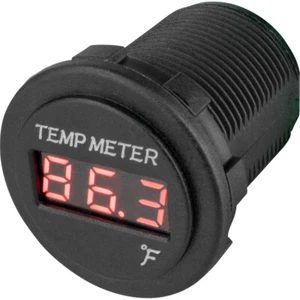 Sea-Dog Line 421618-1 Led Round Temperature Meter - Picture 1 of 2