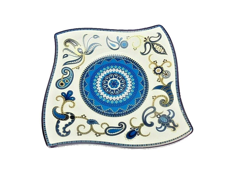 Brotteller Samarah Turquoise quadratisch ca. 17 cm  Villeroy & Boch Samarah - Bild 1 von 2