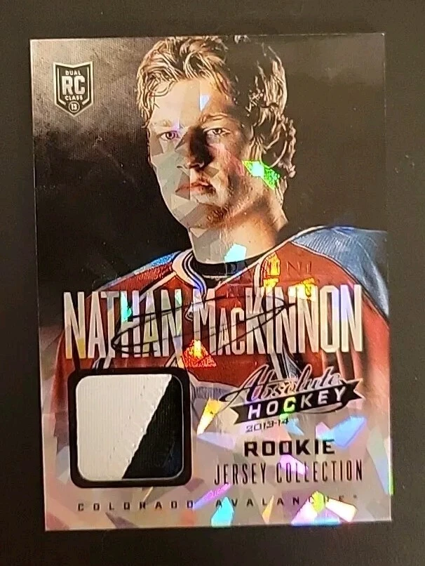 Nathan Mackinnon 2013 Panini Boxing Day Rookie Jersey  1/1 AUTO PATCH MEGA RARE  - Image 1 of 4