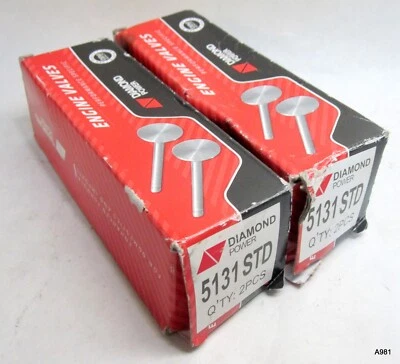 Válvulas de admisión de motor Diamond Power 5131 STD dos cajas (4 válvulas) Foto 1 de 4