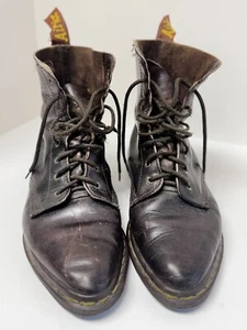 Vintage Dr. Martens ALIX BWN Leather Boots Air Wair RARE Pointed Toe WM 8.5/9? - Picture 1 of 16
