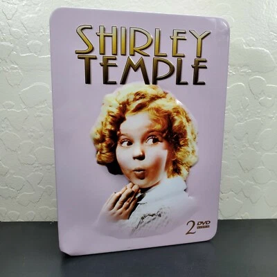 Shirley Temple 2 DVD With Tin Box Set 2007 FullScreen B&W Color Little Princess - Image 1 of 4