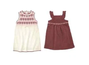 NEW Janie & Jack girls dress jumper cherish the season uptown holiday winter 4 5 - Picture 1 of 3