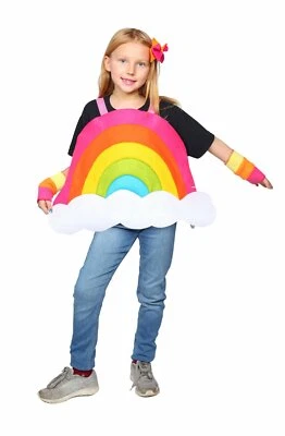 Disfraz de arco iris Dress Up America - Lindo, divertido, disfraz de arco iris para niños Foto 1 de 3