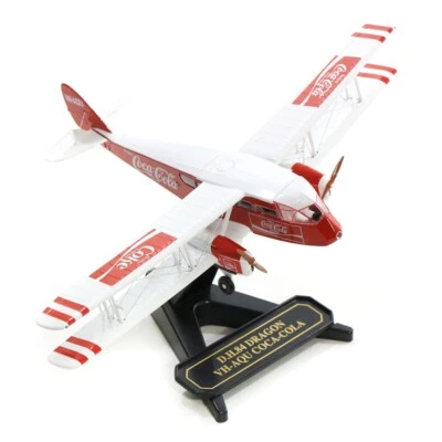 DH84 DRAGON VH-AQU COCA COLA - OXFORD DIECAST OX72DG002CC 1/72 - Image 1 of 4