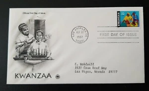 US FDC # 3175 Kwanzaa 1997 - Picture 1 of 5