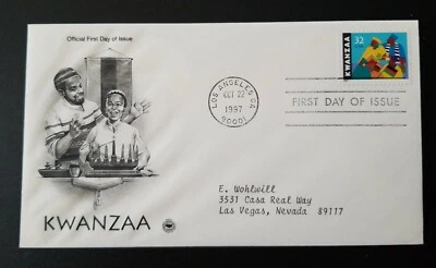 US FDC # 3175 Kwanzaa 1997 - Image 1 of 4