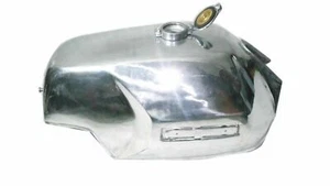 Petrol Gas Fuel Tank Steel Chrome Plated +Filler Cap Fits Ducati 860 900 - Bild 1 von 7