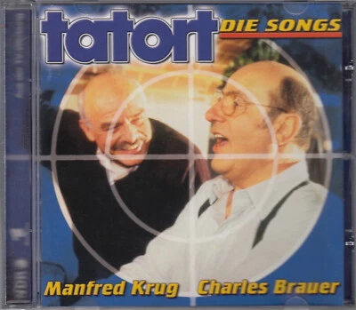 MANFRED KRUG & CHARLES BRAUER Tatort - Die Songs CD Album 2000 NIE NEU - Bild 1 von 4
