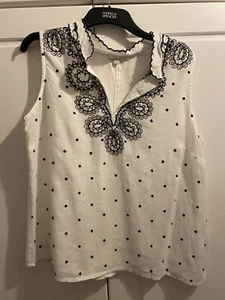 Monsoon Linen Blouse size L - Picture 1 of 4