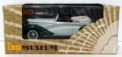 Ixo Models 1/43 Scale MUS022 - 1939 Renault Suprestella Coach - Grey Green - Image 1 of 4