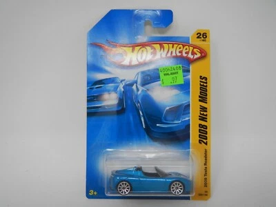 Hot Wheels 2008 New Models 2008 Tesla Roadster Blue (1) - Image 1 of 4