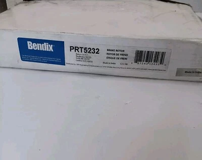 Rotor de freno de disco Bendix PRT5232 BENDIX para 98-17 Accord Civic Element Fit ILX Foto 1 de 2