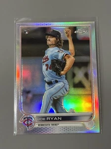 2022 Topps Chrome #48 Joe Ryan Refractor - Minnesota Twins - Picture 1 of 3
