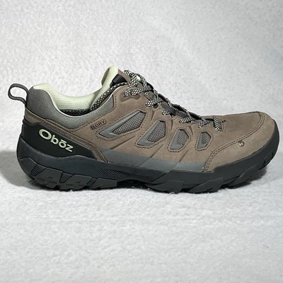 Oboz Sapphire Low B-Dry Hiking Shoes Womens 10.5 Charcoal Brown Cordura - Image 1 of 4