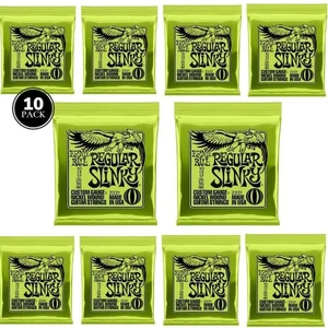 2221 Ernie Ball Regular Slinky Nickel 10-46 Electric Guitar Strings 10 SETS - Picture 1 of 7